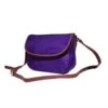 Sac Enveloppe Nylon Violet à Fermoir Avec Rabat Aimanté -Accessoires De Mode product 11625547hd
