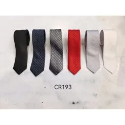 Cravate En Soie/polyester Motif Graphique Largeur 6 Cm