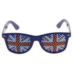 Lunettes Solaire à Verres Motif Au Drapeau Angleterre
