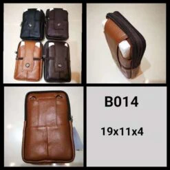 Mini Pochette Bandoulière Ou Ceinture En Cuir De Vachette