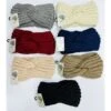 Bandeau D'hiver Style Turban En Tricot à Motif Torsadé -Accessoires De Mode product 11664016hd