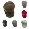 Casquette Plate En Faux Visons à Strass Décoratifs Coloris MIX -Accessoires De Mode product 11664085hd