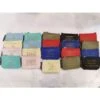 Porte Monnaie En Toile De Coton Avec Impression Texte -Accessoires De Mode product 11665065hd