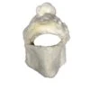 Bonnet Polaire à Pompon + écharpe En Peluche Blanc 2 En 1 -Accessoires De Mode product 11669550hd