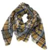 Écharpe Moutarde En Motif Carreaux Multicolores 2 Écharpe Moutarde En Motif Carreaux Multicolores -Accessoires De Mode product 11671736hd