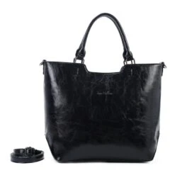 Sac En Grand Format Zippé Avec 2 Poignées Noir