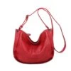 Sac Besace Souple Avec Sangle D'épaule Rouge -Accessoires De Mode product 11672137hd