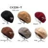 Béret En Laine Avec Broche "LOVE" à Strass Coloris AU CHOIX -Accessoires De Mode product 11675326hd