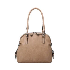 Grand Sac Porté Sur L'épaule à L'aspect Cuir Sable