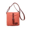 Sac Bandoulière Orange Avec Poche Avant Et Boucle -Accessoires De Mode product 11683501hd