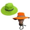 Chapeau En Tissu Fluo Avec Une Bande Réfléchissante -Accessoires De Mode product 11705139hd