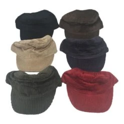 Ccasquette Style Cubaine En Tissu Pur Coton Unisexe