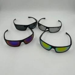 Lunettes De Soleil à La Forme Enveloppante Verres Teintés