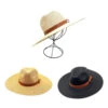 Chapeau De Papier Tressé à Large Bord Avec Lanière Simili 1 Chapeau De Papier Tressé à Large Bord Avec Lanière Simili -Accessoires De Mode product 11718495hd
