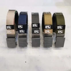 Ceinture En Toile Tissé Avec Boucle Rectangle Automatique