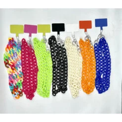 Bandoulière Pour Téléphone En Chaîne Plastique Solide