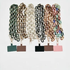 Bandoulière En Chaîne Avec Maillon Large Pour Téléphone