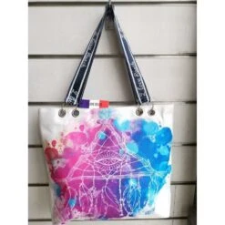 Sac De Plage "I Love Beach" Tie-dye Attrape-rêves Triangle