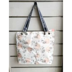 Sac De Plage "I Love Beach" Avec Motif Chats Charmants