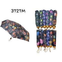 Parapluie De Poche Pliant Avec Mélange De Motifs