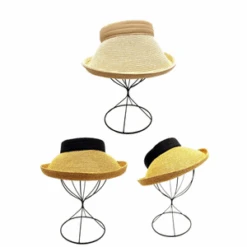 Chapeau Visière Incurvée Avec Un Bandeau Ruban Uni