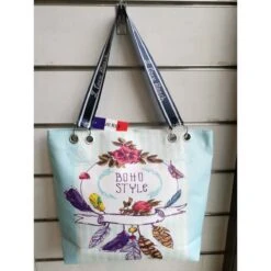 Sac De Plage Décoré Imprimé Dans Un Style Bohème