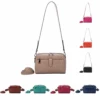 Sac Bandoulière Zippé Avec Languette à Bouton Magnétique -Accessoires De Mode product 11740451b