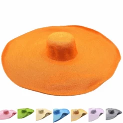 Chapeau à Paille Avec Bord Extrêmement Large -Accessoires De Mode product 11740948hd