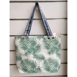 Sac Cabas De Plage Avec Motif De Feuille D'arbre