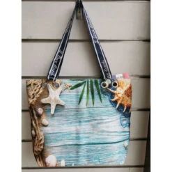 Sac Cabas De Plage Dans Le Thème De La Mer