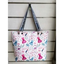 Sac Cabas De Plage En Toile à Motif Mode Femme Tendance