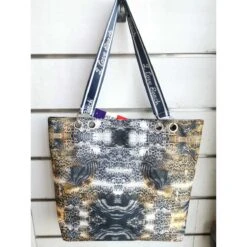 Sac Cabas De Plage Imprimé Animalier En Léopard Intégral