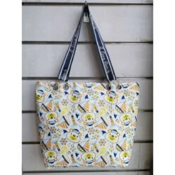 Sac Cabas De Plage Avec Un Motif D'inspiration Nautique