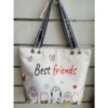Sac Cabas De Plage à Motif Pattes De Chat Best Friends -Accessoires De Mode product 11747555hd