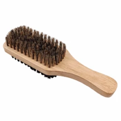 Brosse à Cheveux Design Double Face Et Manche En Bois