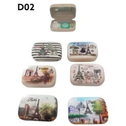 Étuis à Lentilles Doté D'un Design De La Ville De PARIS