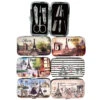Kit De Manucure Dans Une Boîte à Imprimé De Paris -Accessoires De Mode product 11749925hd