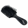 Brosse à Cheveux Démêlante Rectangulaire De Couleur Noire -Accessoires De Mode product 11750847b