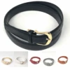Ceinture Joliment Conçue Dans Une Croûte De Cuir Unie -Accessoires De Mode product 11752972b