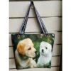 Sac Cabas De Plage à Motif Animaux Avec Deux Chiens -Accessoires De Mode product 11753020hd