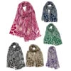 Écharpe Légère Rehaussée Imprimé En Peau D'animal Coloris MIX -Accessoires De Mode product 11753739hd