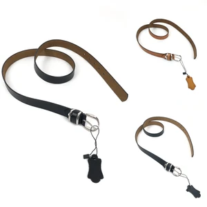 Ceinture Façonnée En Cuir Coloré Uni Fermeture à Boucle 3 Ceinture Façonnée En Cuir Coloré Uni Fermeture à Boucle