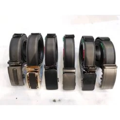 Ceinture Boucle Automatique Conçue 100% Croûte De Cuir De Vachette