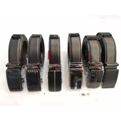 Ceinture 100% Cuir De Vache Véritable Boucle Automatique