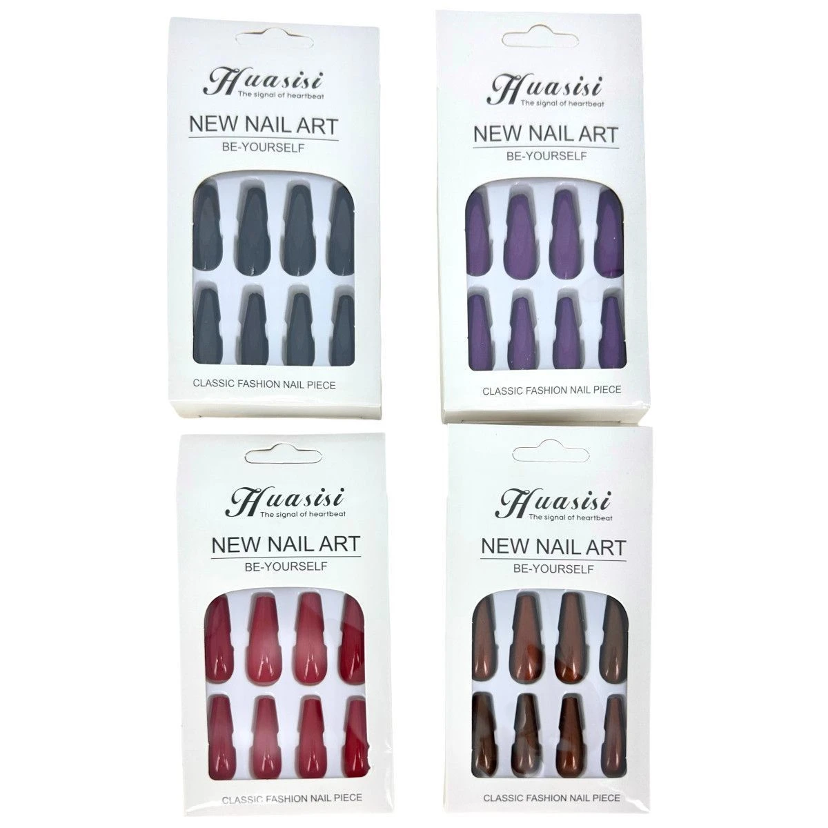 Assortiment Faux Ongles En Plastique à Effet Miroir 3 Assortiment Faux Ongles En Plastique à Effet Miroir