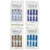 Faux Ongles De Couleur Unie à Finition Brillante -Accessoires De Mode product 11761203hd
