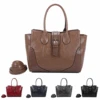 Sac à Main Femme Réalisé En Simili Cuir De Couleur Unie -Accessoires De Mode product 11763386b