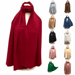 Écharpe Fluide Et Légère Dans Un Tissu Style Soie De Médine