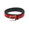 Ceinture Homme En Cuir De Vachette De Qualité Rouge -Accessoires De Mode product 9555942hd