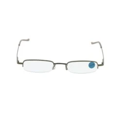 Lunettes De Lecture Demi Cerclées Rectangle Marron